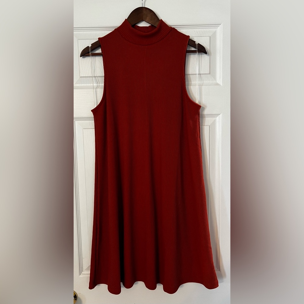 Time and Tru Rich Red Mini Dress